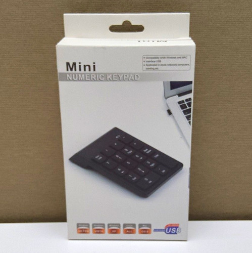 Mini USB wired numeric keypad